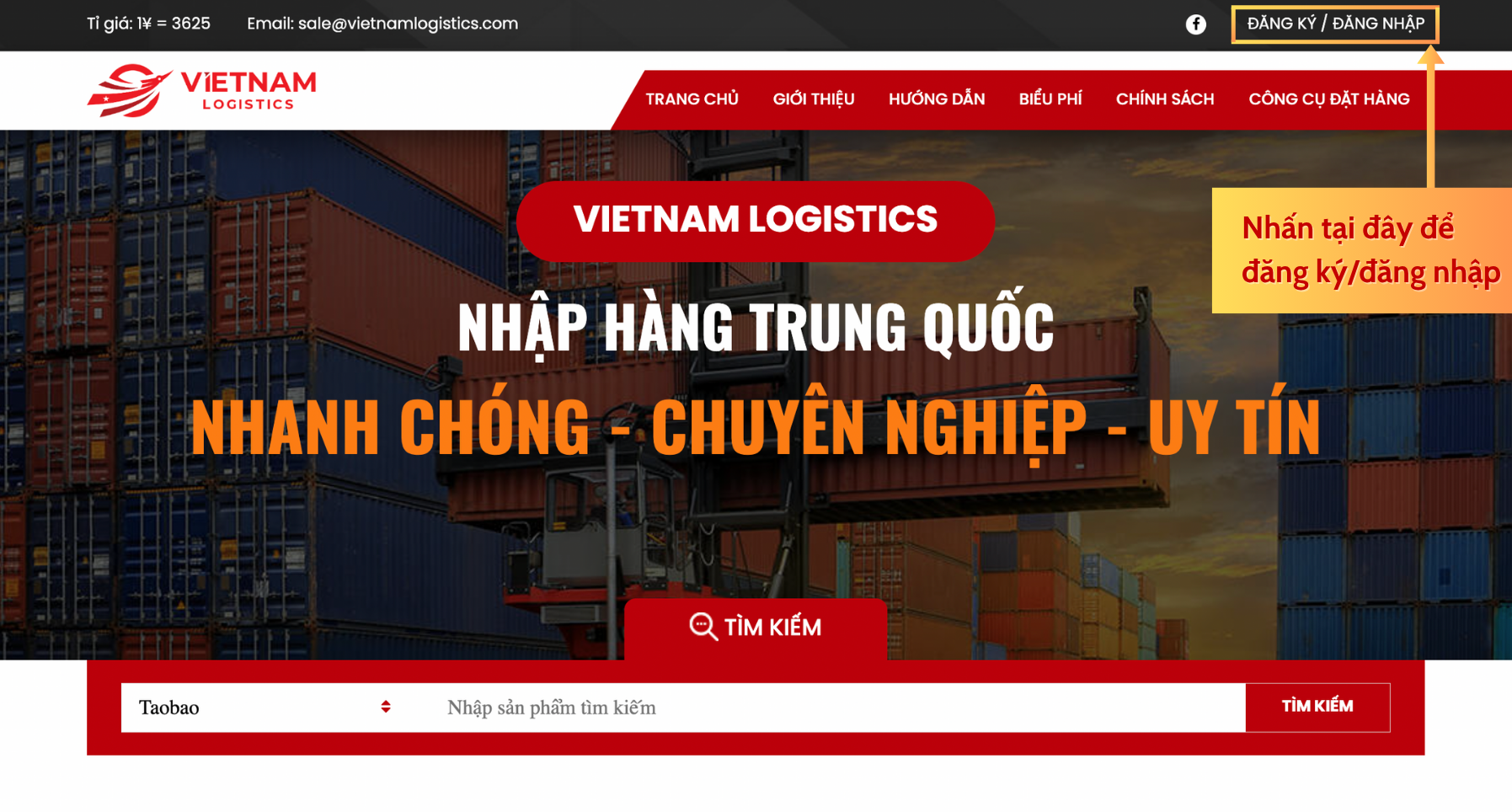 đăng ký tài khoản